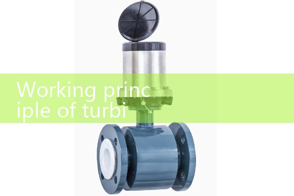 Working principle of turbine flowmeter